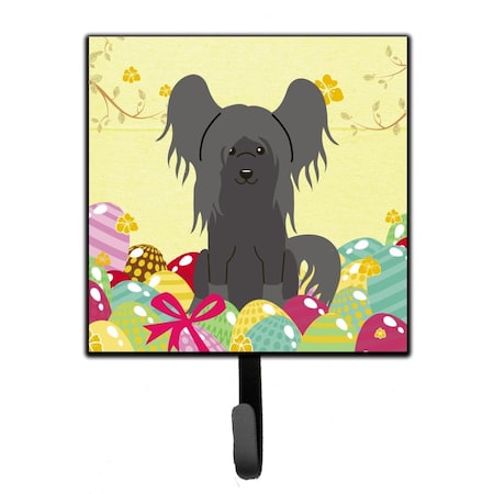 Carolines Treasures Easter Eggs Chinese Crested Black Leash or Key Holder BB6112SH4